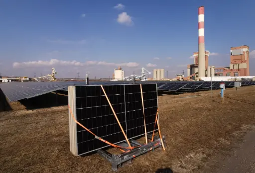 PV-Modul bei der Qualitätsprüfung in der 2nd Cycle Testanlage