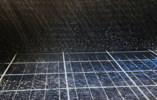 Automatische Reinigungsstation für gebrauchte PV-Module